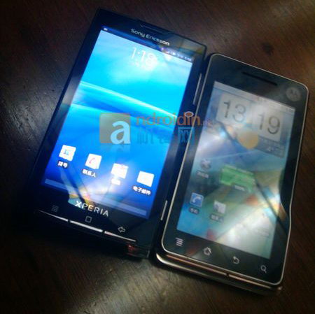  : Motorola XT701  Android 2.1