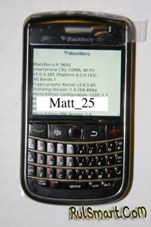   BlackBerry Essex 9650   Sprint