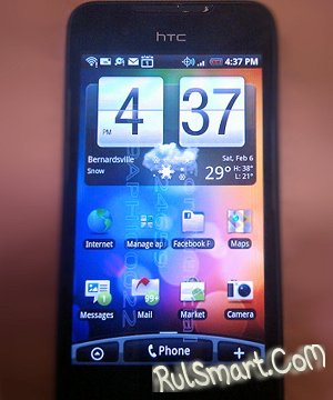 Фото смартфона HTC Incredible