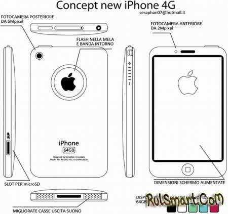 Apple iPhone 4G - какой он? | apple iphone 4g характеристики