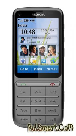 Nokia C3 Touch and Type  Nokia World 2010