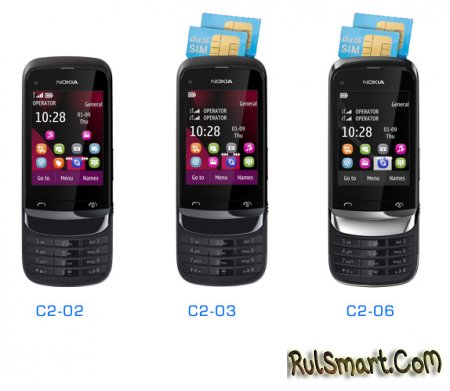 Nokia C2-02, C2-03  C2-06 -  