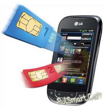LG Optimus Link Dual SIM :  