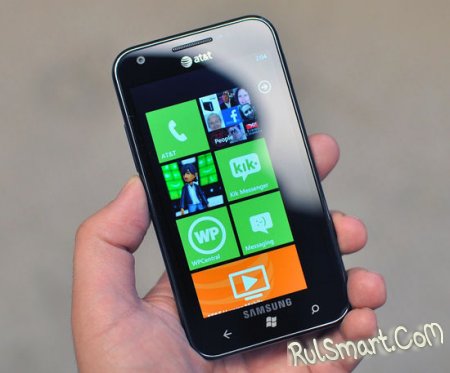 Samsung Focus S :   Windows Phone 7.5