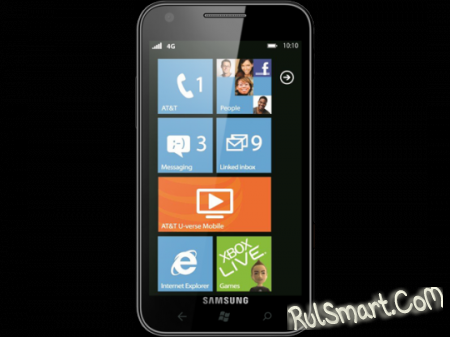Samsung Focus S :   Windows Phone 7.5