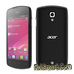 Acer Liquid Glow : смартфон на Andoid 4.0 с NFC