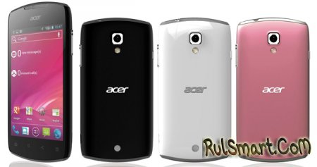 Acer Liquid Glow: бюджетный смартфон