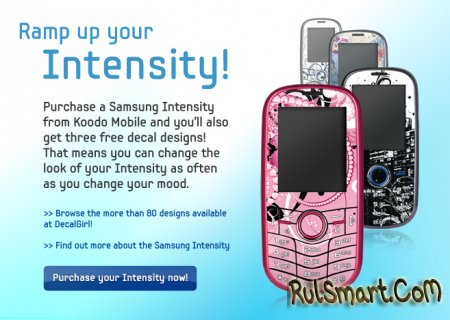 Samsung Intensity III:  