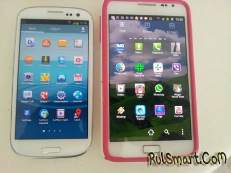 Samsung Galaxy Grand:  Galaxy S3  Galaxy Note 2