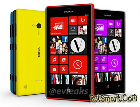 Nokia Lumia 720  Lumia 520   -