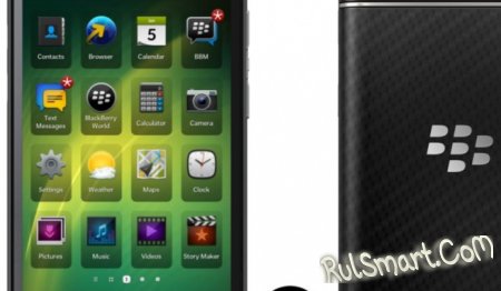 Планшетофон BlackBerry A10 показался на видео