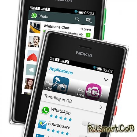 Nokia Asha 503:        