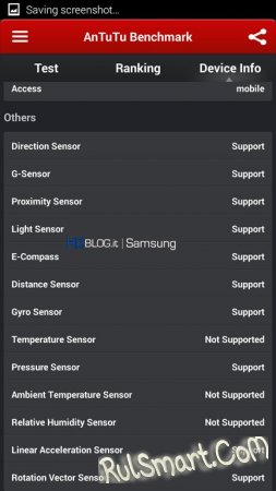 Samsung Galaxy S5:     AnTuTu