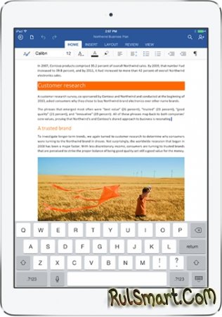 Microsoft Office   Apple iPad