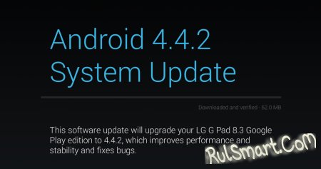  LG G Pad 8.3   Android 4.4
