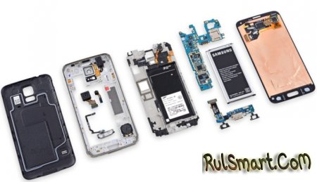 Samsung Galaxy S5: оценка ремонтопригодности