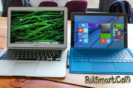 Surface Pro 3 против MacBook Air