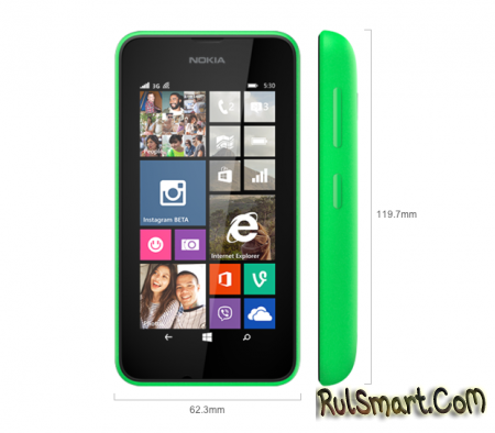 Nokia  Lumia 530  Lumia 530 Dual SIM