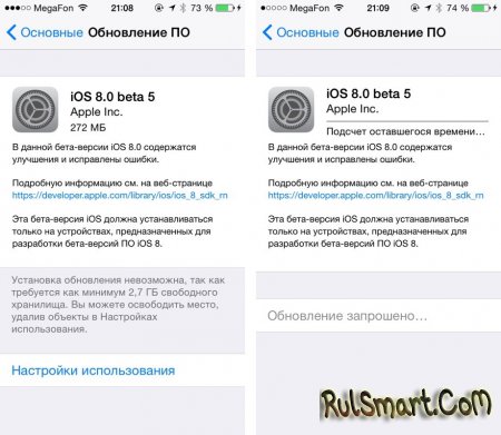 iOS 8 beta 5   iPhone, iPad  iPod touch