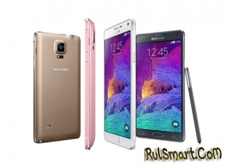Samsung Galaxy Note 4:   