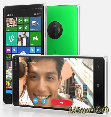 Nokia Lumia 830: середнячок с камерой PureView