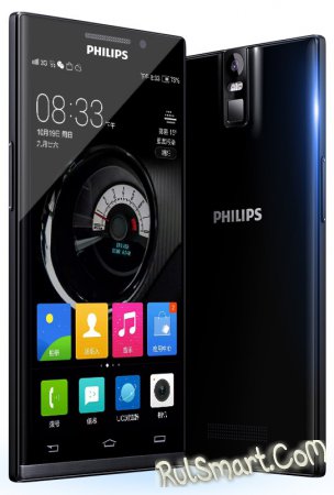 Philips i966 Aurora:   YunOS   3D-