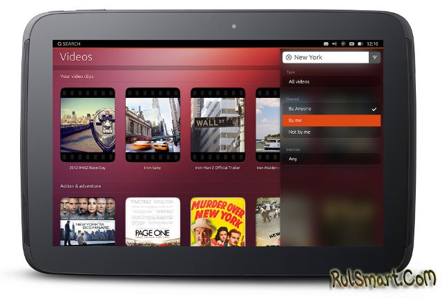 UT One - первый планшет на Ubuntu Touch