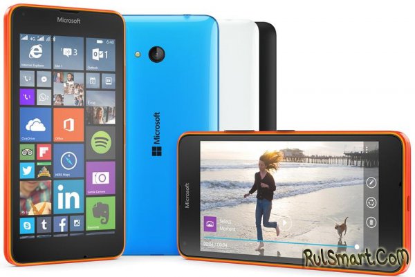 Microsoft Lumia 640  Lumia 640 XL:   WP 8.1