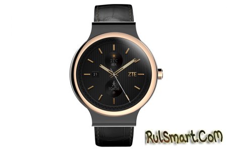 ZTE Axon Watch - умные часы с круглым дисплеем