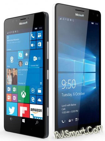 Microsoft Lumia 950  950XL:   Windows 10 Mobile