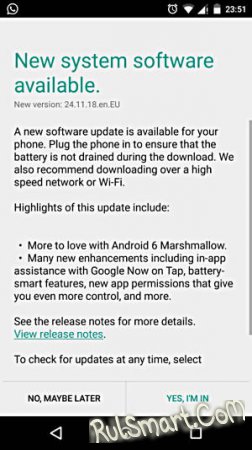Motorola Moto X (2014)   Android 6.0