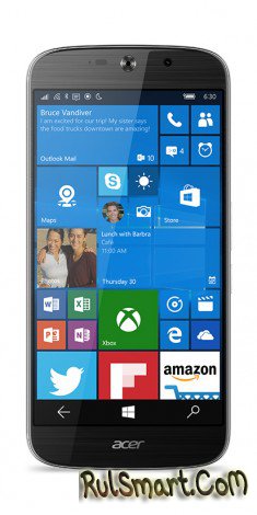 Acer Liquid Jade Primo – флагманский смартфон на Windows 10