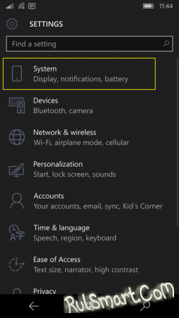       Windows 10 Mobile