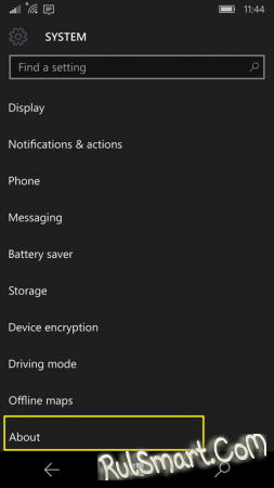       Windows 10 Mobile