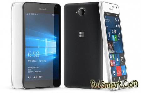 Microsoft Lumia 650 — новинка на Snapdragon 212