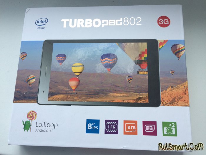 Обзор TurboPad 802i — новый бюджетный планшет с Intel на борту