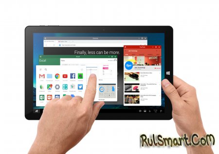 Chuwi Vi10 Plus — новый 10-дюймовый планшет на Windows 10 и RemixOS