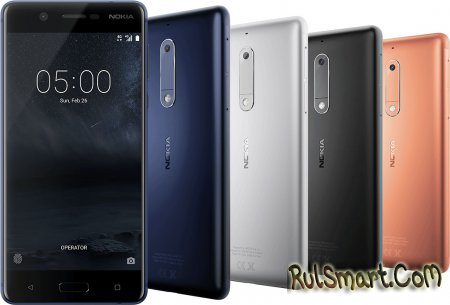 Nokia 5  Nokia 3      Android 7.0