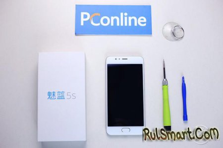 Разборка бюджетного смартфона Meizu M5s