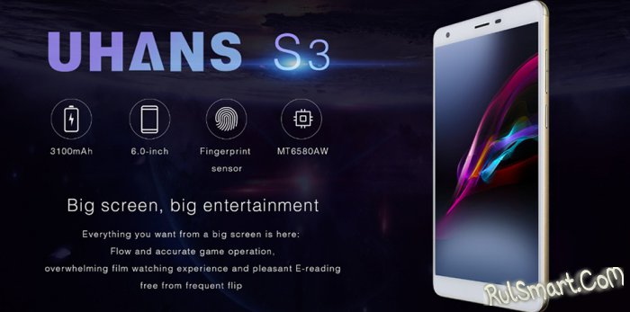 UHANS S3:        3G