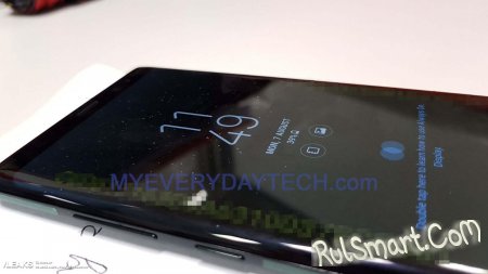 Samsung Galaxy Note 8: первые живые фото флагманского смартфона