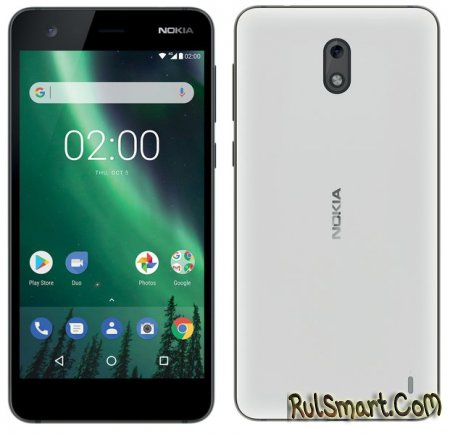 Nokia 2: первые рендеры ультрабюджетного смартфона на Android 7.1