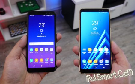 Samsung Galaxy A8 и А8+ (2018): смартфоны с двойной фронтальной камерой