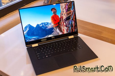 Dell XPS 15 2–in–1: новый ноутбук с клавиатурой типа маглев (CES 2018)