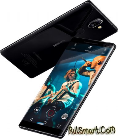 Nokia 8 Sirocco:    Android One