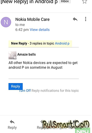  Nokia   Android P  