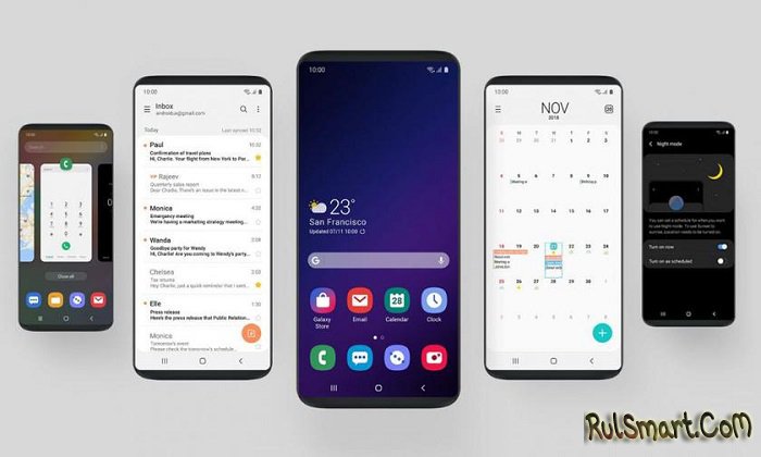      Samsung  Android 9.0 Pie ( )