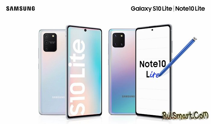 Samsung Galaxy S10 Lite  Note 10 Lite:      