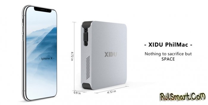 XIDU PhilMac mini: дешевый, но крутой крошечный компьютер а-ля Apple Mac mini