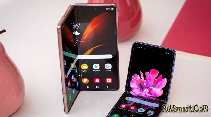 Samsung выпустит 4 сгибаемых смартфона в 2021 году